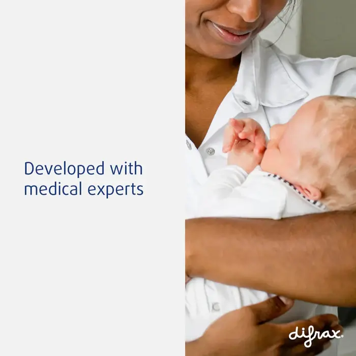 Пляшечка Difrax Easy Grip, розроблена з медичними експертами
