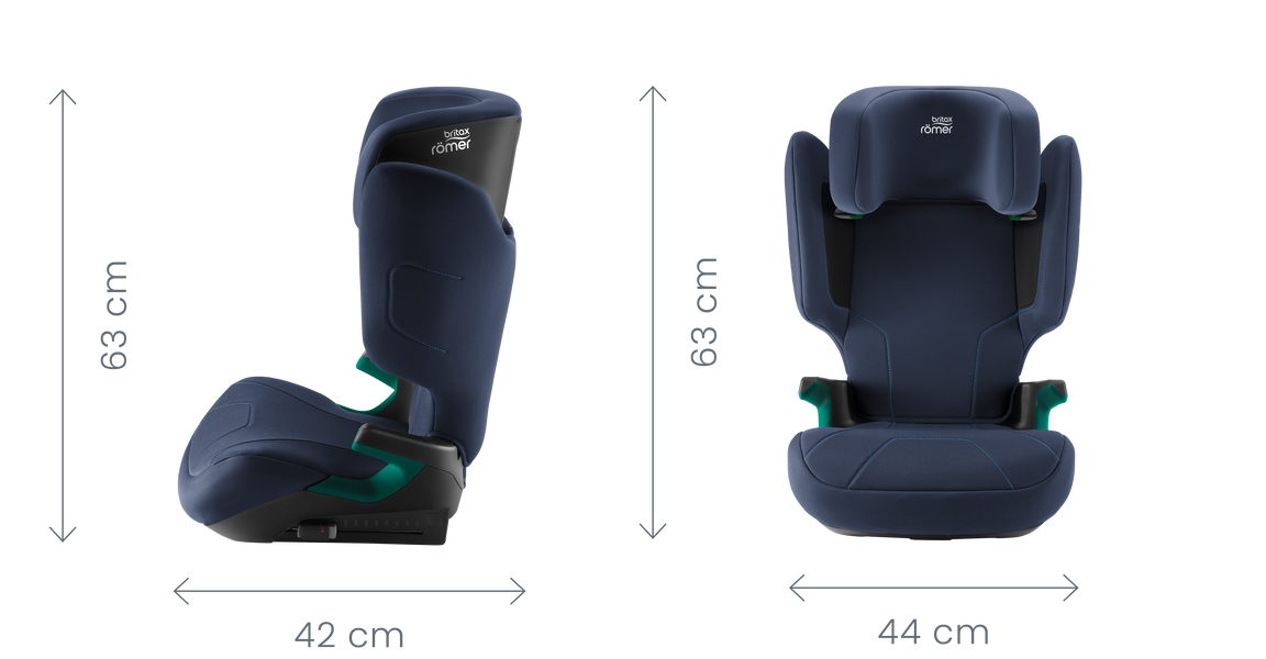 Размеры автокресла Britax Romer Hi-Liner