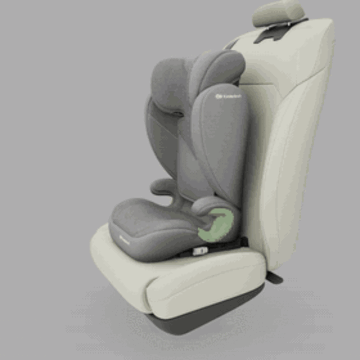 Растет вместе с ребенком, Kinderkraft Junior Fix 2 Plus i-Size - автокресло для детей (от 3.5 до 12 лет / 100 - 150 см) • Black (KCJUFI20BLKPL0N)