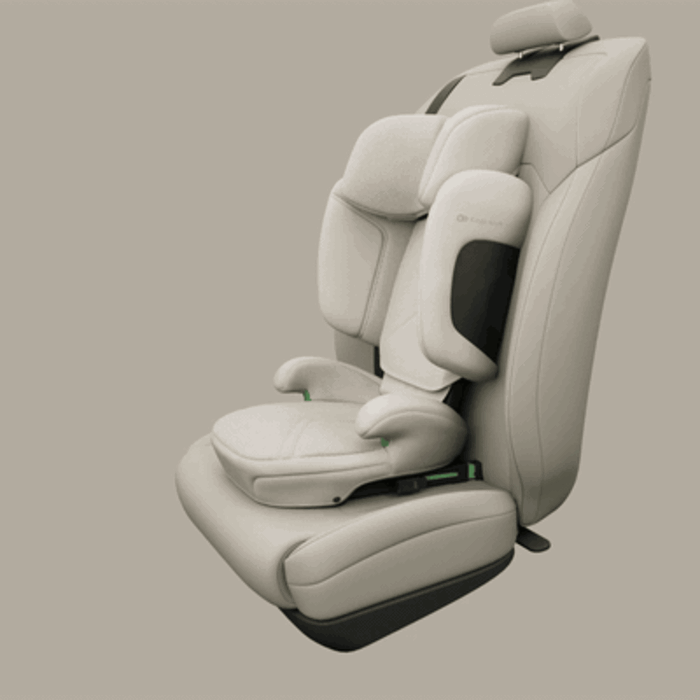Легкая установка - гибкие варианты монтажа, Kinderkraft Xpand 2 PRO i-Size - автокресло для детей (от 3.5 до 12 лет / 100 - 150 см), складная конструкция, с системой DUO EXPAND • Black (KCXPPR02BLK0000)