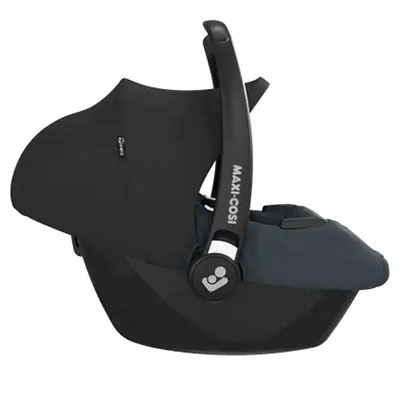 Maxi-Cosi CabrioFix i-Size збоку з розкладеним сонцезахисним капюшоном
