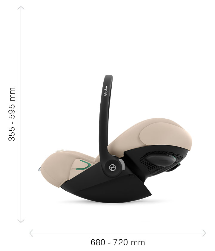 Cybex Cloud G3 i-Size розміри