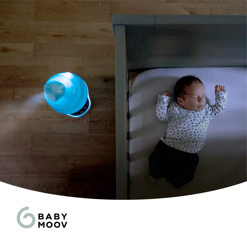 Babymoov Hygro+ возле детской кроватки