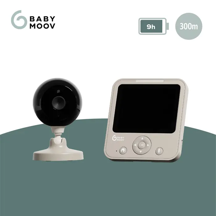 Автономність 9 годин і радіус дії 300 м відеоняні Babymoov Yoo Start