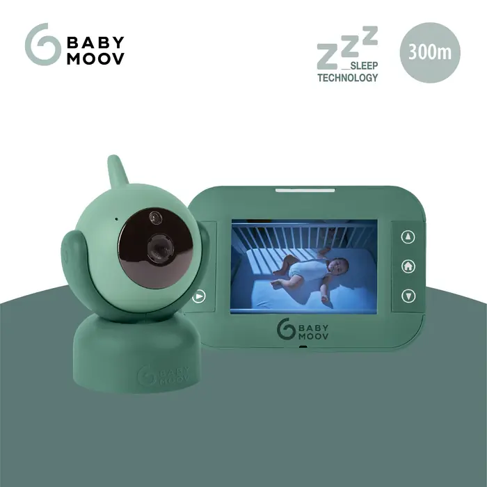 Радіус дії 300 м відеоняні Babymoov Yoo Twist
