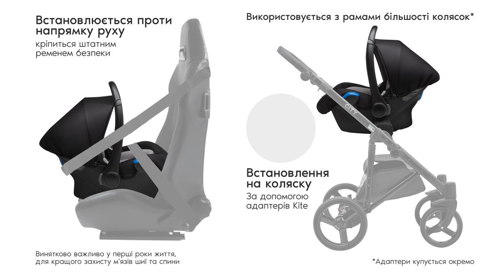 автокрісло для немовля Bair Kite