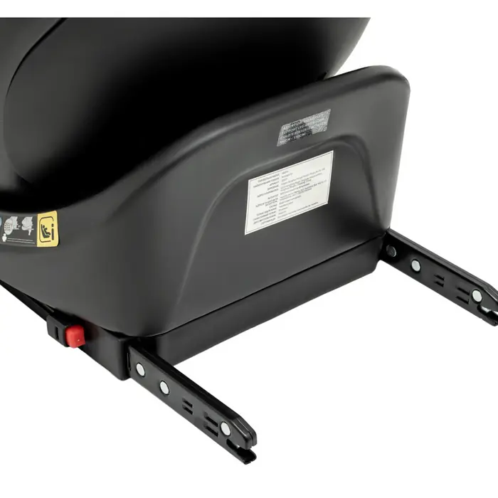 ISOFIX с 4 положениями, Bair Oreo Pro 360 i-Size - детское автокресло с функцией поворота 360, крепление ISOFIX и опорная нога • Total Black (OP-01)