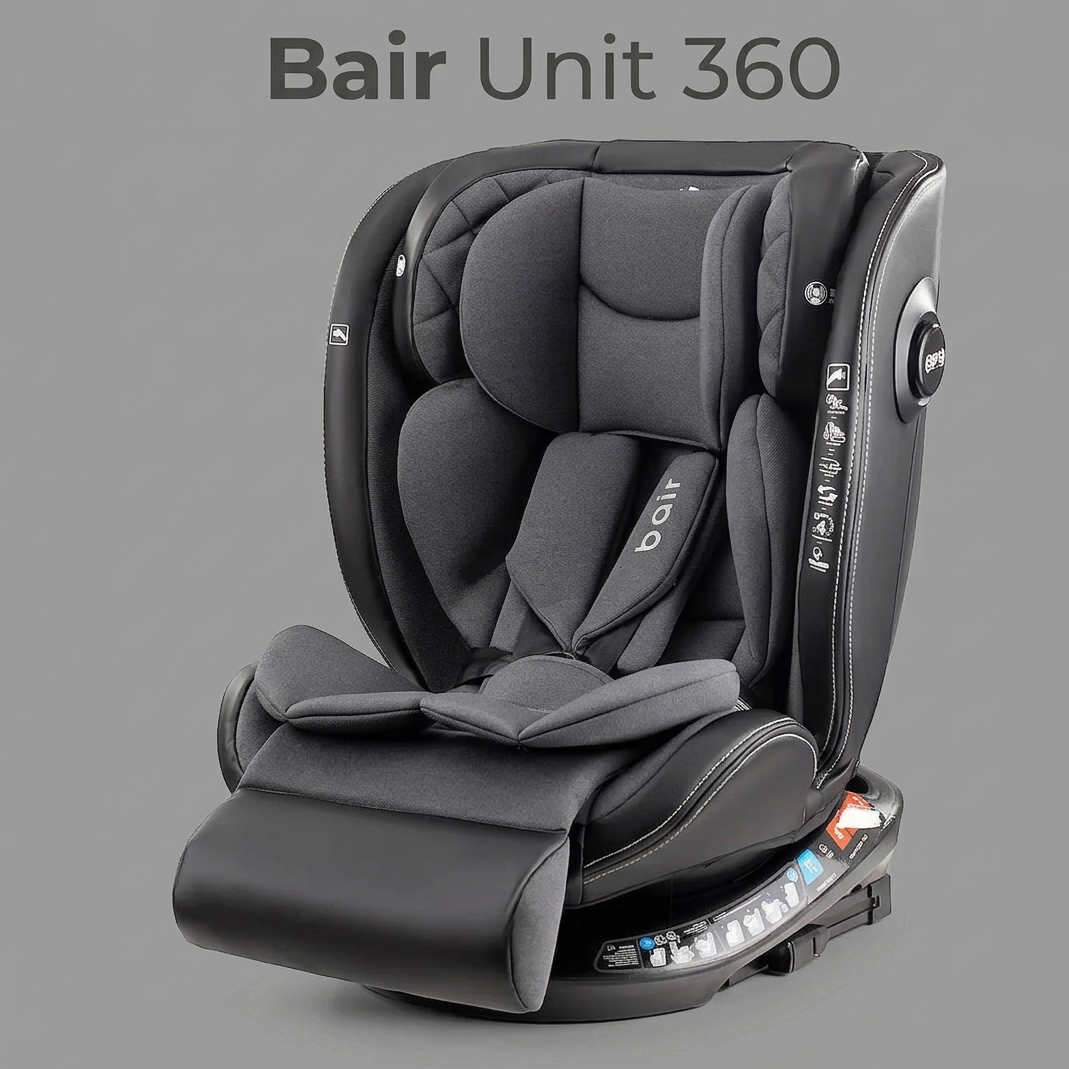 Детское автокресло от 0 до 12 лет Bair Unit 360 Isofix
