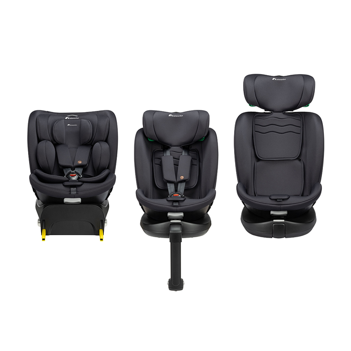 Регулювання підголівника Bebe Confort Artemis 360 i-Size Mineral Black