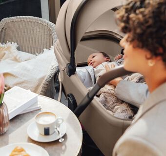 Люлька Britax Römer RIO з матрацом і великим капюшоном