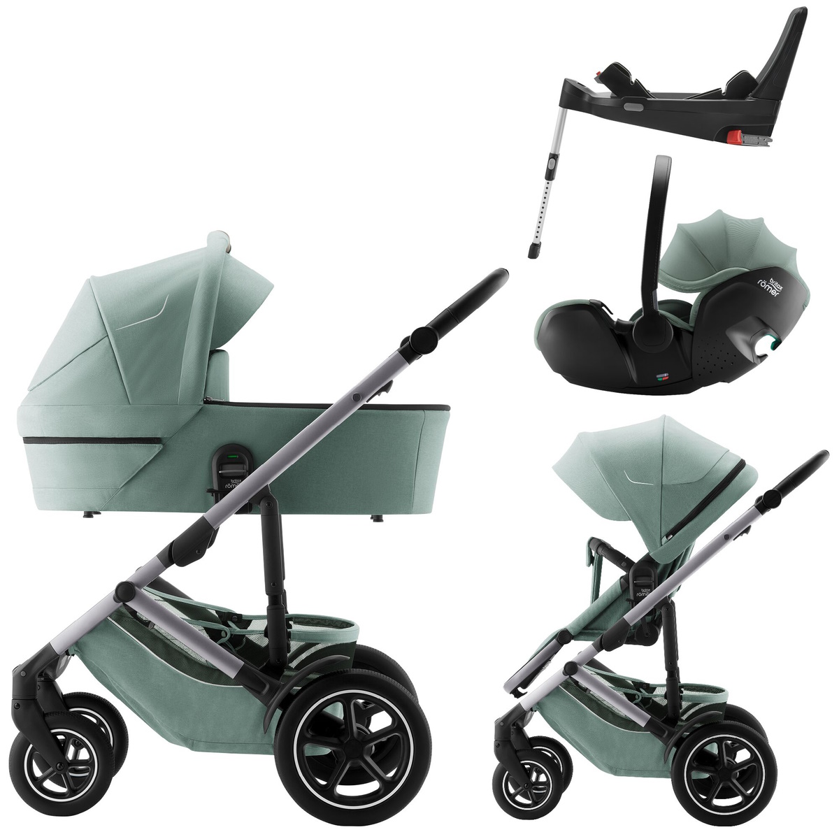 Система для путешествий Britax Römer Smile 5Z с автокреслом Baby-Safe Pro