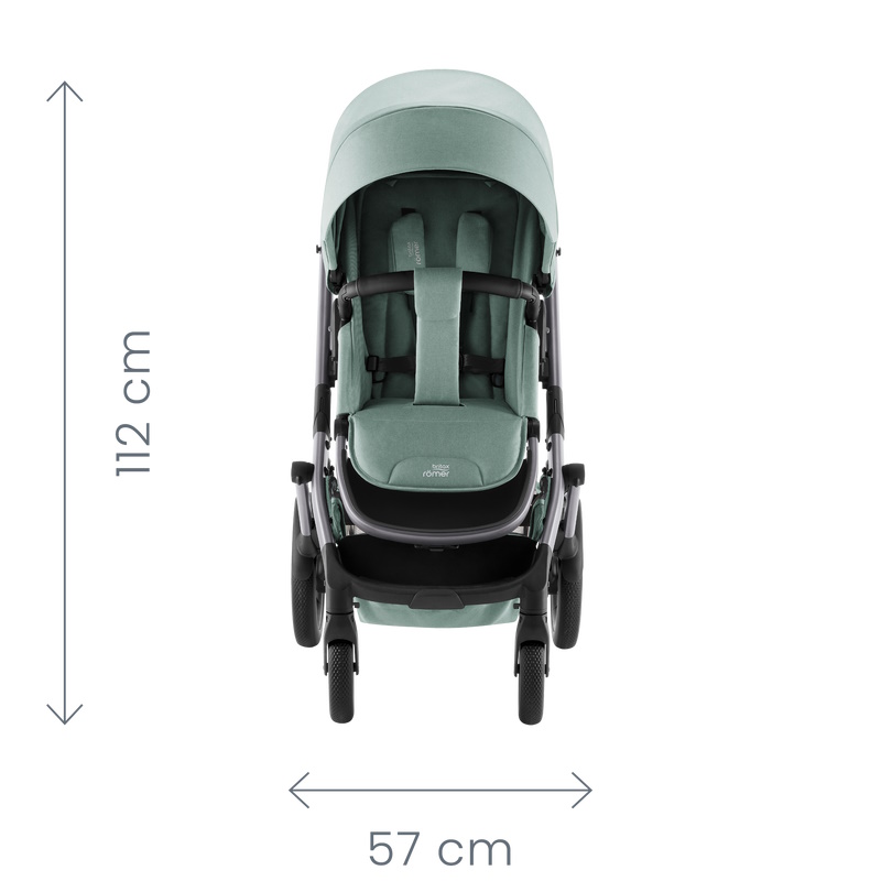 Размеры прогулочной коляски Britax Romer Smile 5Z