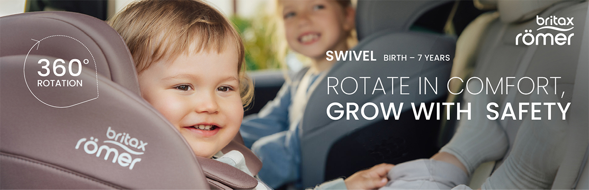 Автокресло Britax Romer Swivel 2, вид сбоку