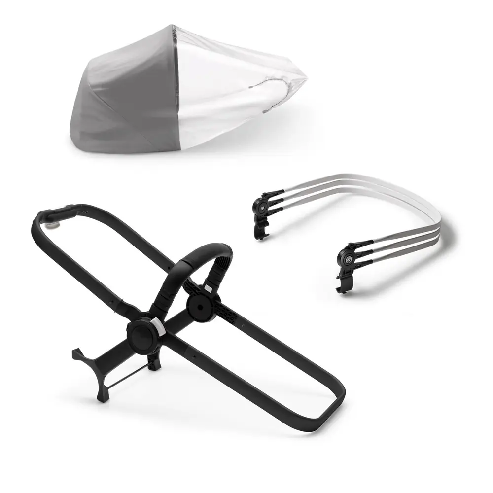 Bugaboo Donkey 3 Duo Extension Set Base: каркас и крепления