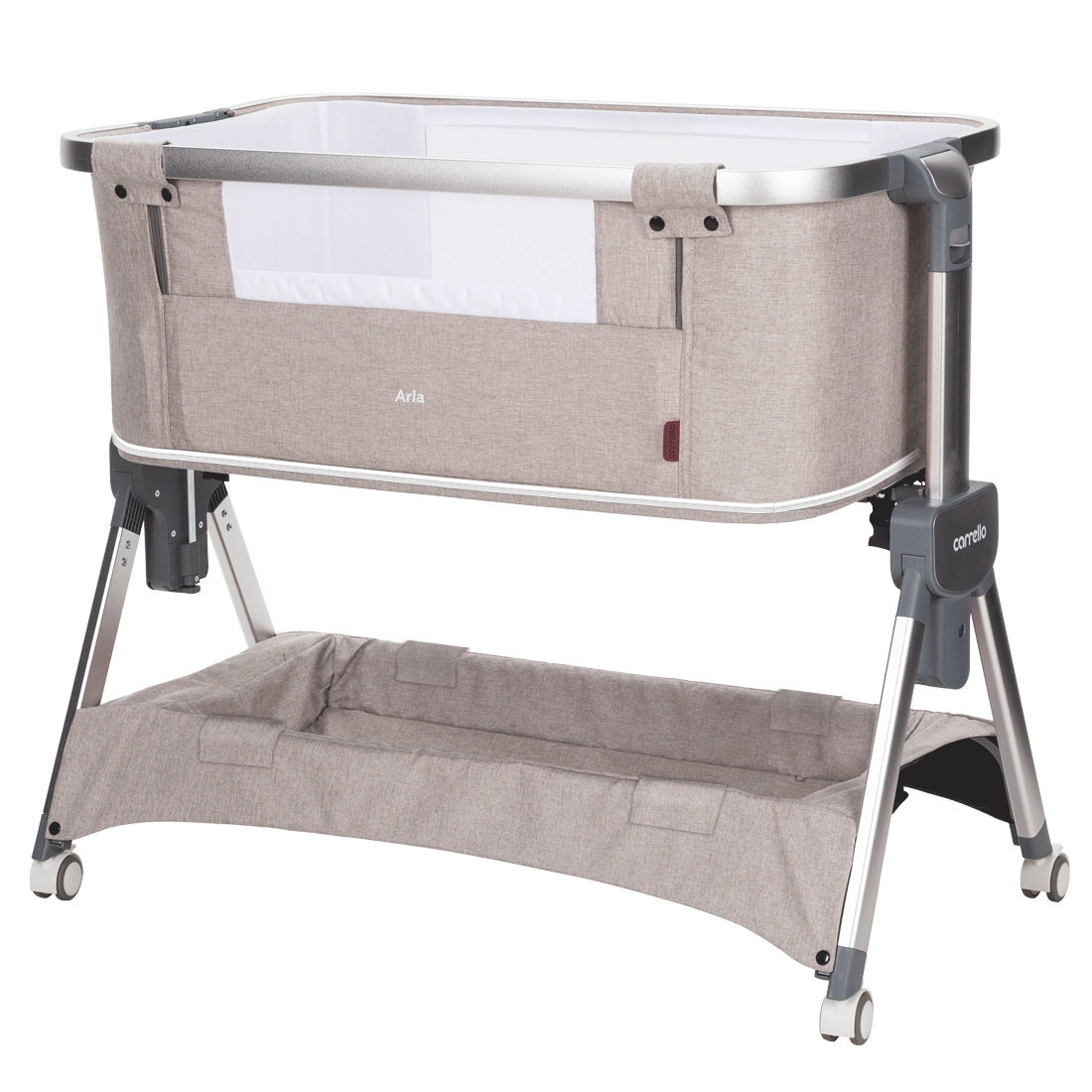 Анимация складывания кроватки-манежа Carrello Aria 3 в 1