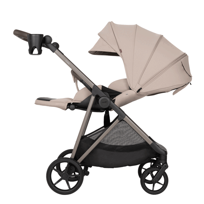 Реверсивный прогулочный блок, Carrello Costa CRL-5543 - прогулочная коляска с реверсивным сиденьем • Vanilla Beige
