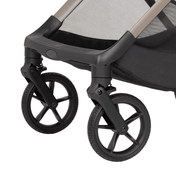 Колеса EVA, Carrello Costa CRL-5543 - прогулочная коляска с реверсивным сиденьем • Vanilla Beige