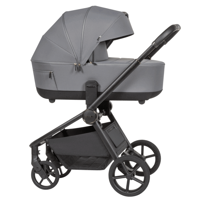 Встроенные регулируемые адаптеры, Carrello Epica 2026 CRL-8510 - детская коляска 2 в 1, универсальная коляска, реверсивный прогулочный блок, большие резиновые колеса, сумка для пеленания • Space Grey