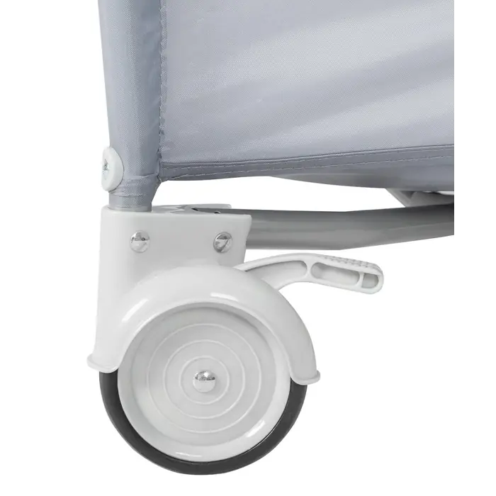 Пара резиновых колес, Carrello Grande CRL-18104 - детский манеж с широким лазом на молнии • Ash Grey
