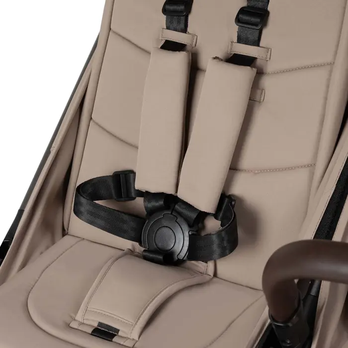 Безпека для кожної дитини, Carrello Link CRL-6533 - прогулянковий візок для двійні з автоматичним складанням • Cliff Grey