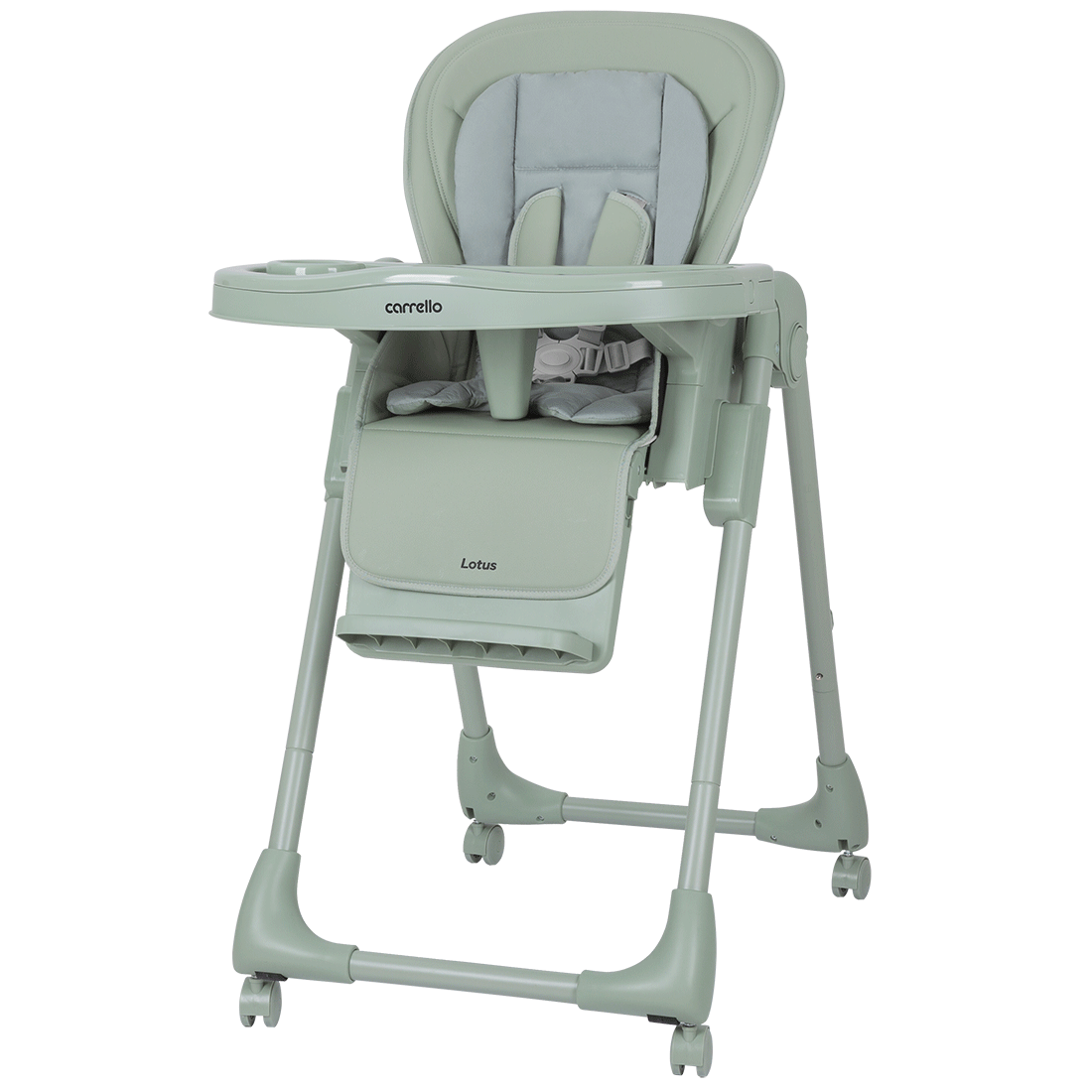 удобный стульчик для кормления с функцией шезлонга Carrello Lotus