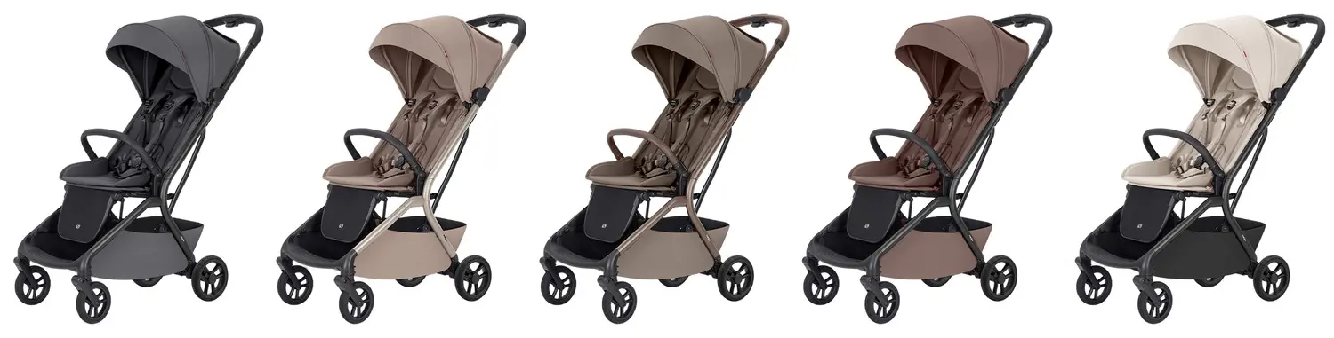 Carrello Magia 2.0 CRL-5655 - ультралёгкая прогулочная коляска Карелло Магия, прогулочный возок для путешествий, размер ручной клади, автоматическое складывание • Cocoa Beige