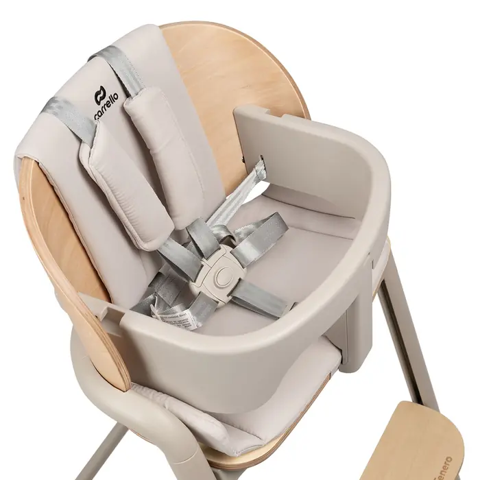 Комфорт і безпека малечі, Carrello Tenero CRL-9507 - стільчик для годування 3в1, шезлонг для немовля • Elysium Green