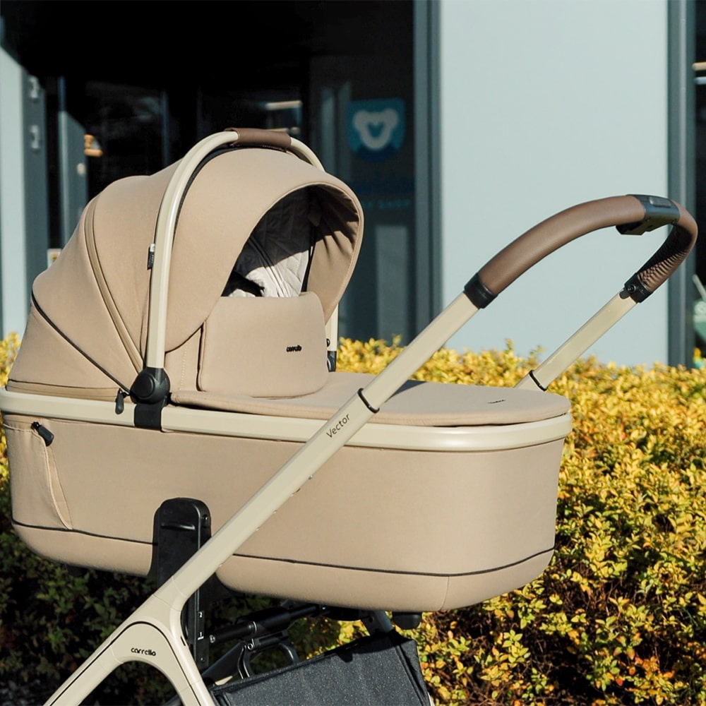 Carrello Vector CRL-6552 легка дитяча коляска 2в1 з регулюванням висоти люльки та прогулянкового сидіння
