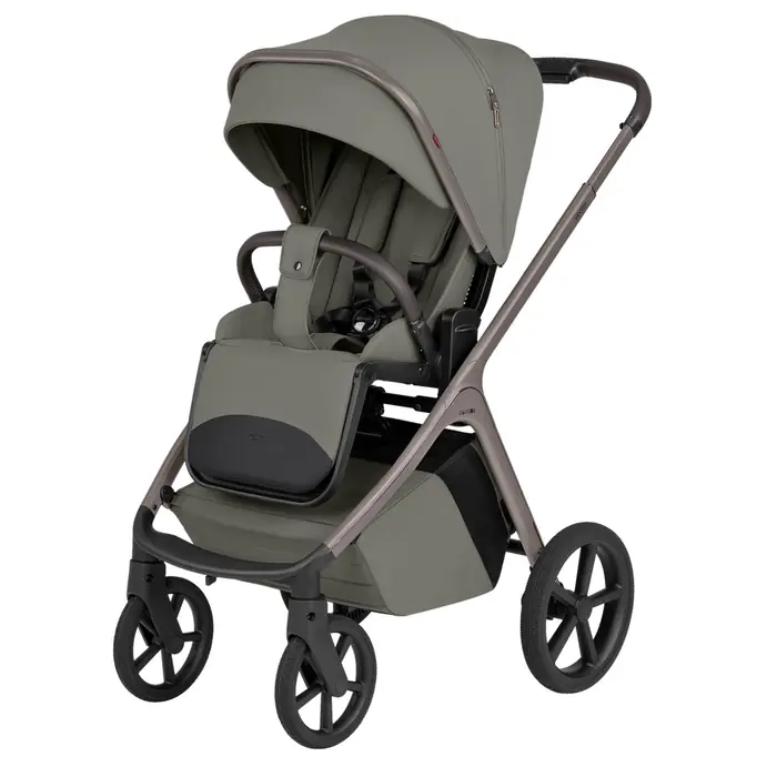 М’який та плавний хід, Carrello Vector CRL-6553 - універсальна дитяча коляска 2в1 з регулюванням висоти люльки та сидіння • Artichoke Green