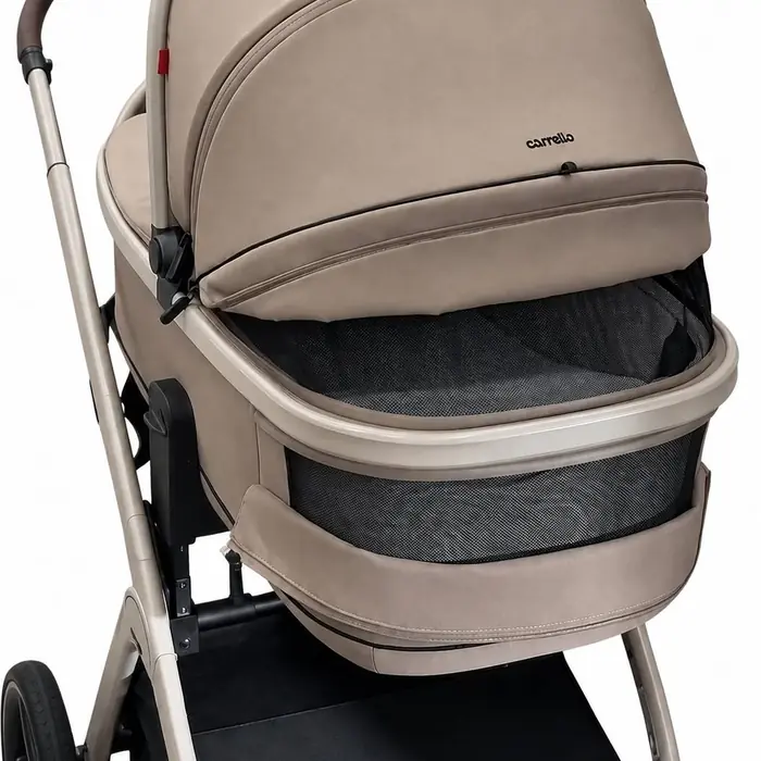 Вентиляційні віконця, Carrello Vector CRL-6553 - універсальна дитяча коляска 2в1 з регулюванням висоти люльки та сидіння • Artichoke Green