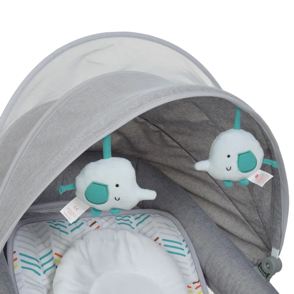 Две мягкие игрушки на дуге Mastela Deluxe Multi-Functional Bassinet 3 in 1
