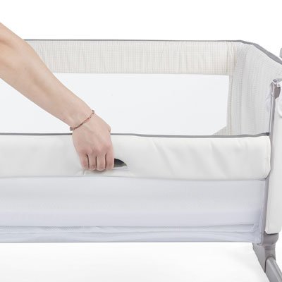 Просте і швидке відкриття боковини Chicco Next2Me Magic Evo