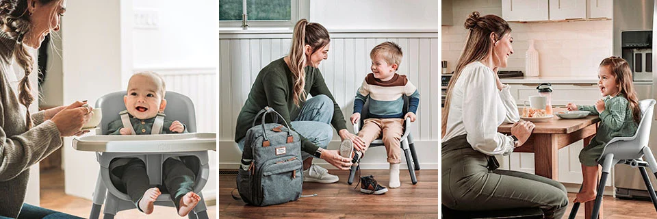 Стульчик для кормления Chicco Polly Zest 3 в 1