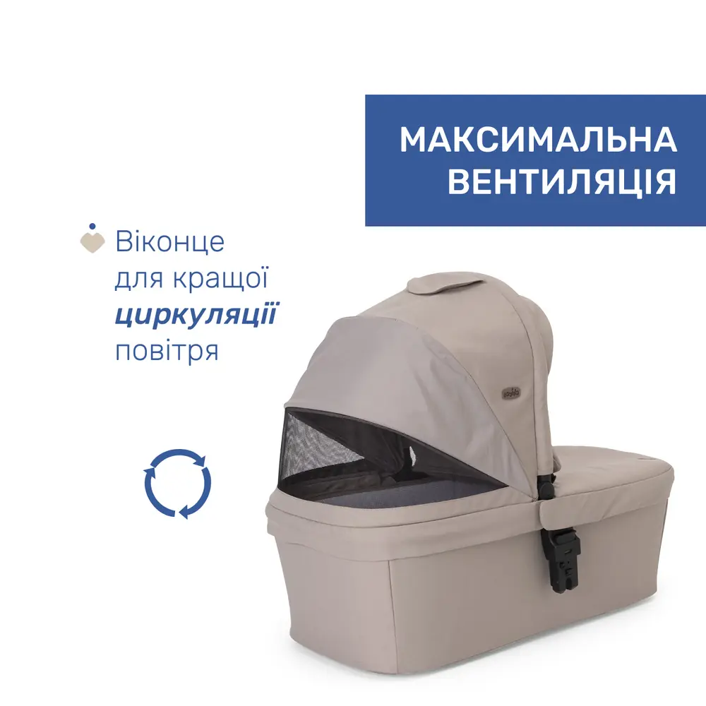 Віконце для вентиляції в капюшоні люльки Chicco Seety