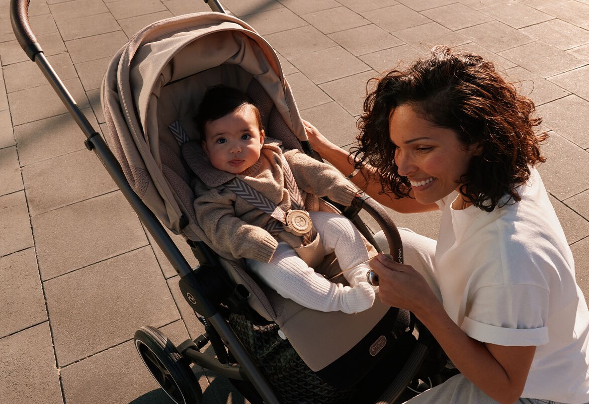 Cybex Balios S Lux 2026 прогулянкова коляска, всесезонна, з великими колесами