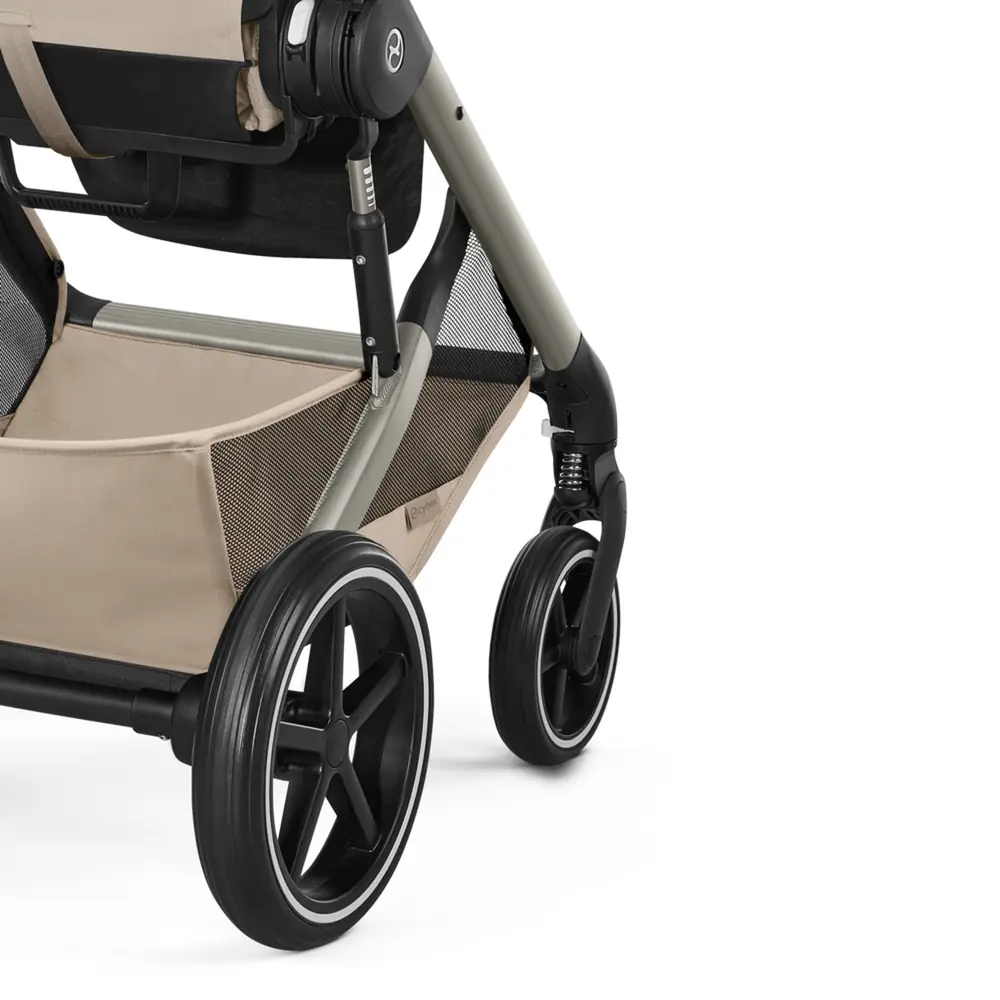 Детская коляска 2в1 Cybex Balios S Lux 2026 со складной люлькой - Двойная амортизация