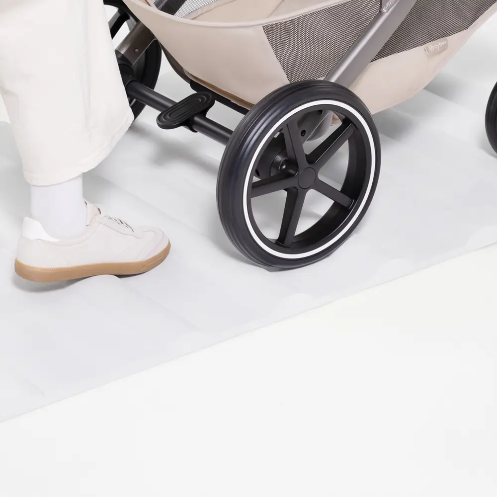 Детская коляска 2в1 Cybex Balios S Lux 2026 со складной люлькой - Колеса, устойчивые к проколам