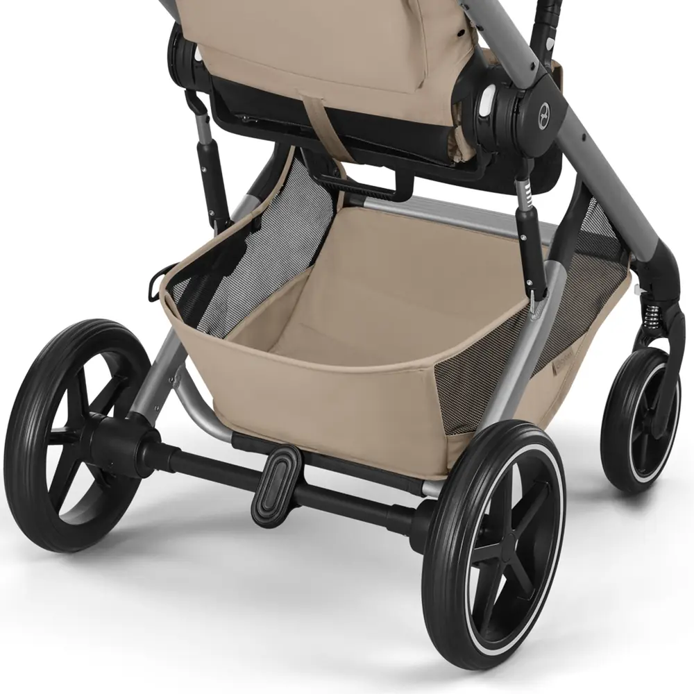 Детская коляска 2в1 Cybex Balios S Lux 2026 со складной люлькой - Корзина до 10 кг