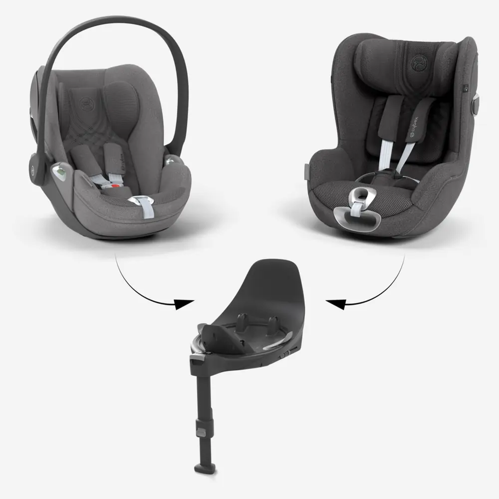 База ISOFIX Cybex Base T: одна база для двух автокресел