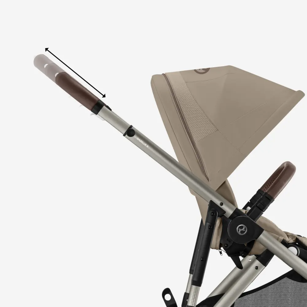 Cybex Gazelle S: Регулируемая ручка