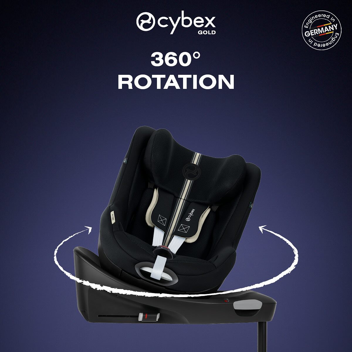 Поворотне автокрісло Cybex Sirona Gi i-Size