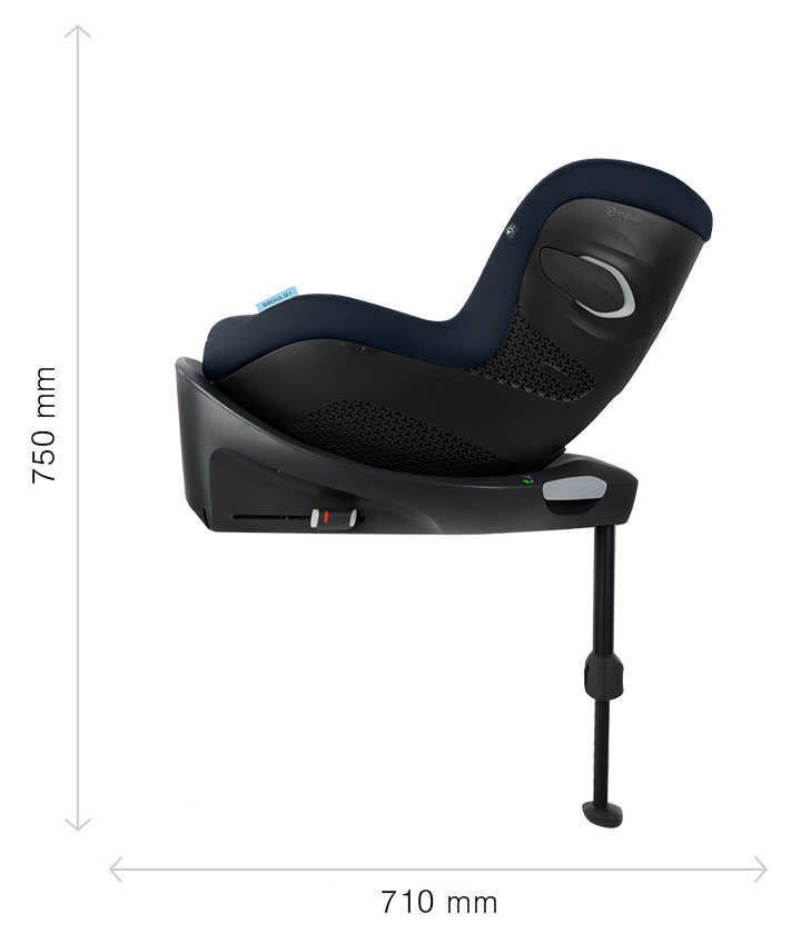 Розміри автокрісла Cybex Sirona Gi i-Size