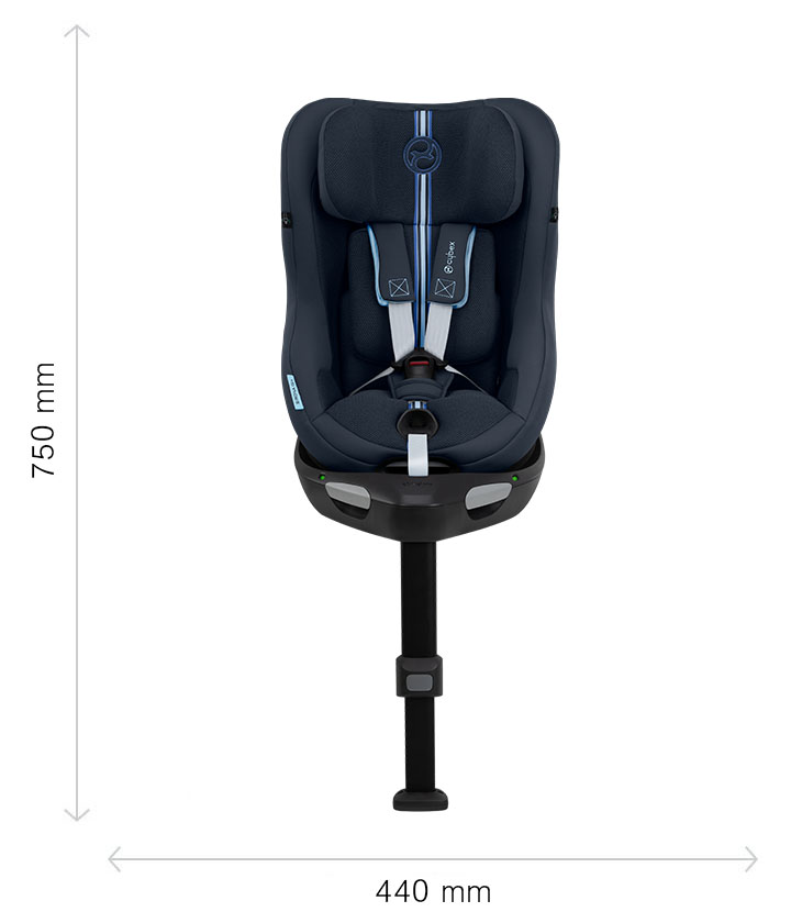 Розміри автокрісла Cybex Sirona Gi i-Size