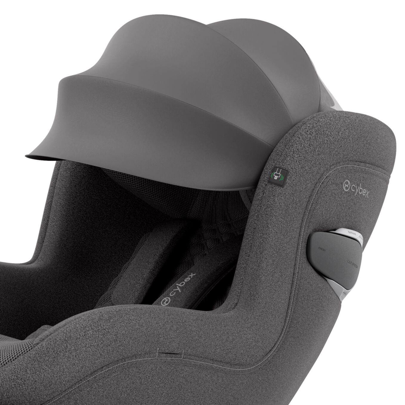 детское автокресло Cybex Sirona Ti с функцией поворота на 360 градусов, с креплением ISOFIX