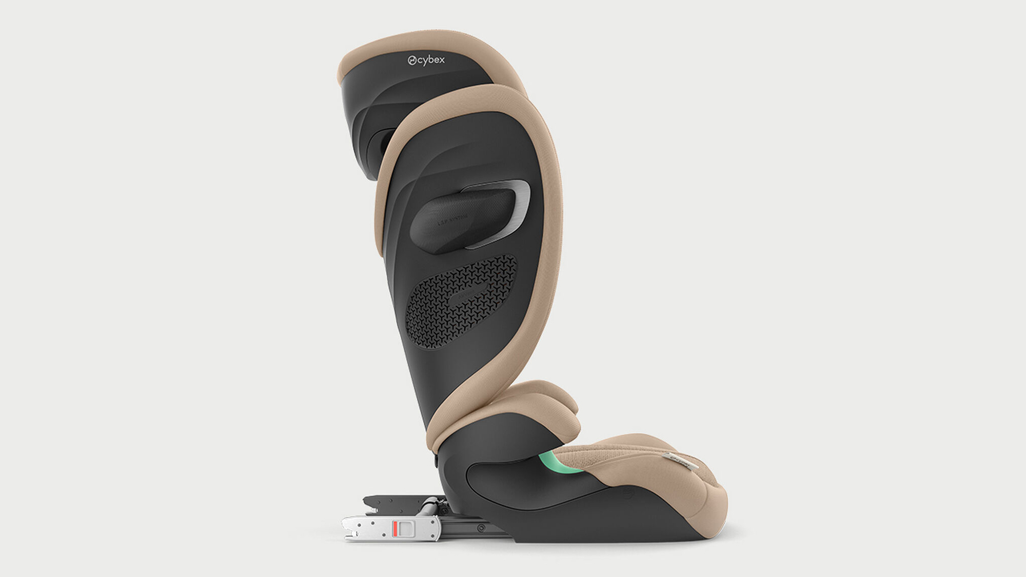 Встановлення автокрісла Cybex Solution G2 з ременем безпеки та ISOFIX