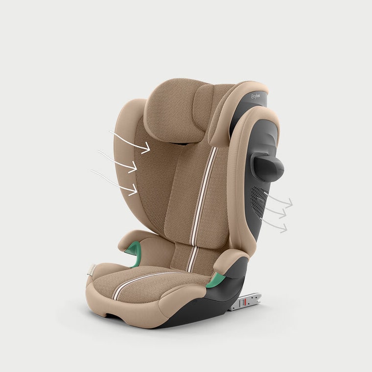Вентиляція автокрісла Cybex Solution G2