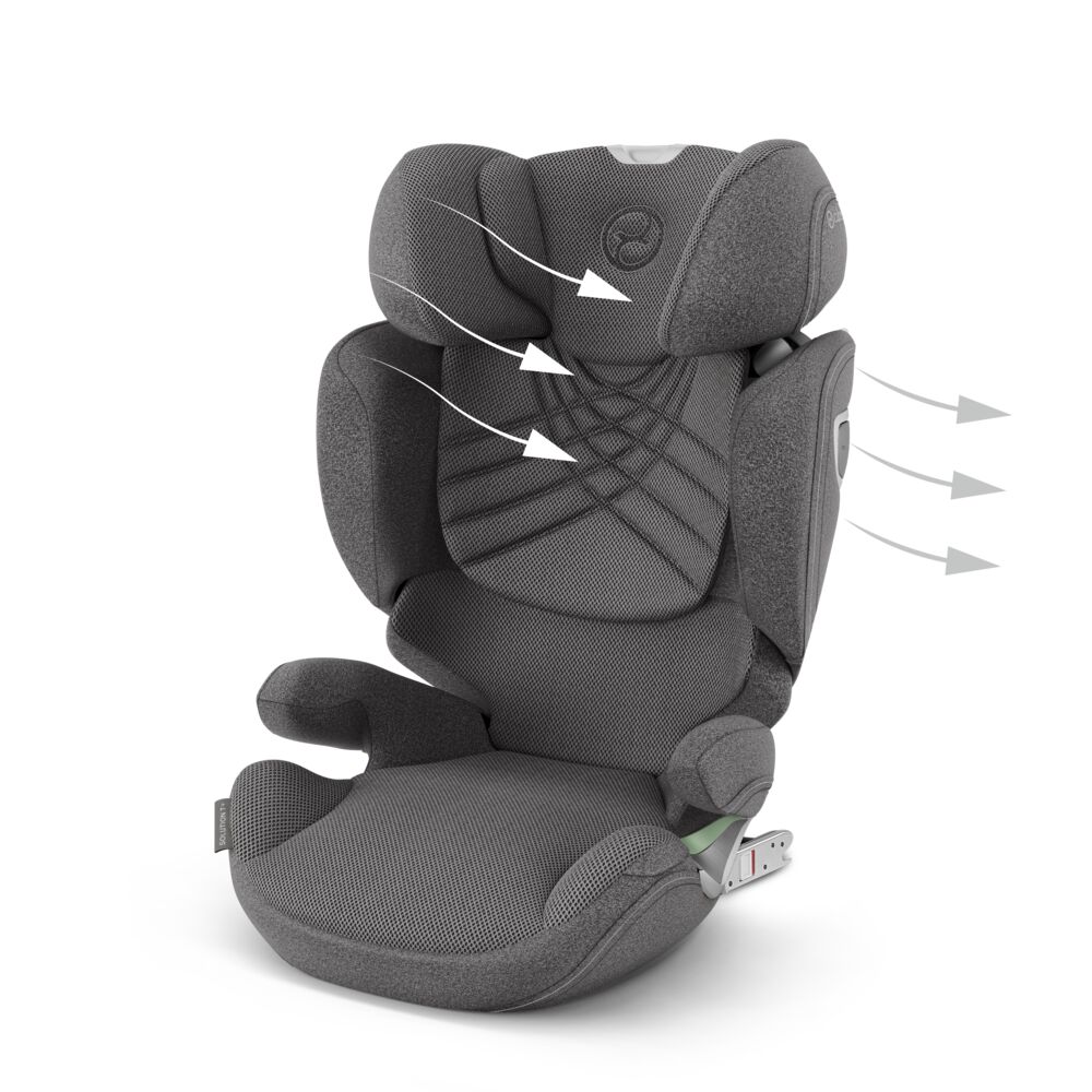 Вентиляция автокресла Cybex Solution T i-Fix