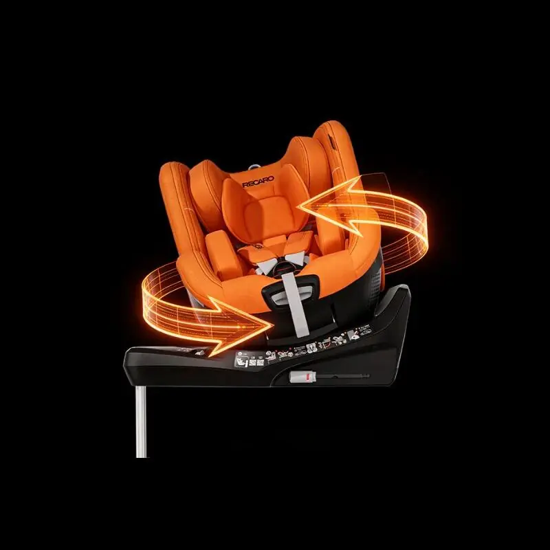 Автокрісло Recaro Toron 1 i-Size: корпус обертається на базі на 360°