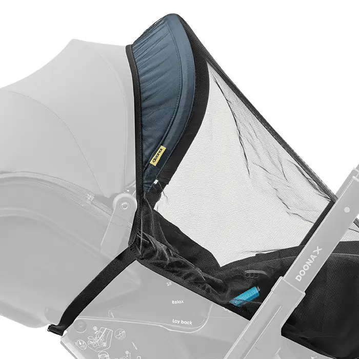 Крепления москитной сетки Doona X Insect Net, вид вблизи