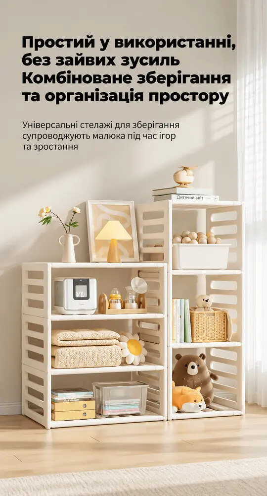 Комбіноване зберігання, Kivibaby Манеж-трансформер 2 в 1 180 × 150 см